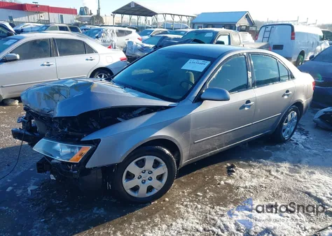 2007 Hyundai Sonata Gls z USA, uszkodzony, nr VIN 5NPET46CX7H215386